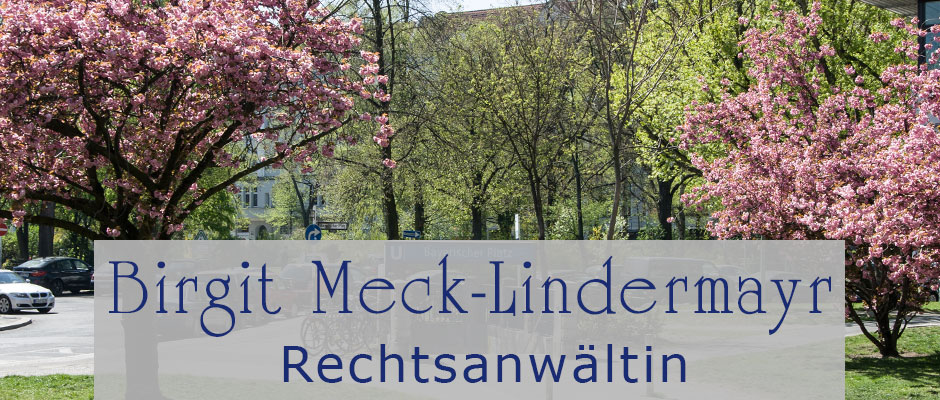 Rechtsanwaltskanzlei Meck Lindermayr Berlin Schoeneberg